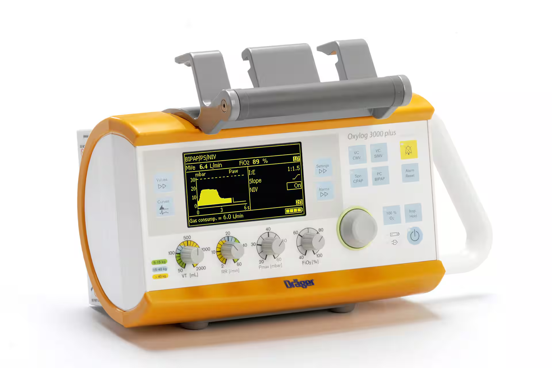 Draeger Oxylog 3000 Plus Ventilator